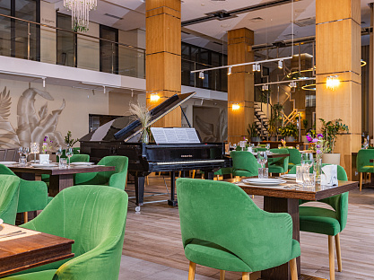 Спа-отель Green Resort Hotel & Spa г. Кисловодск. Ресторан